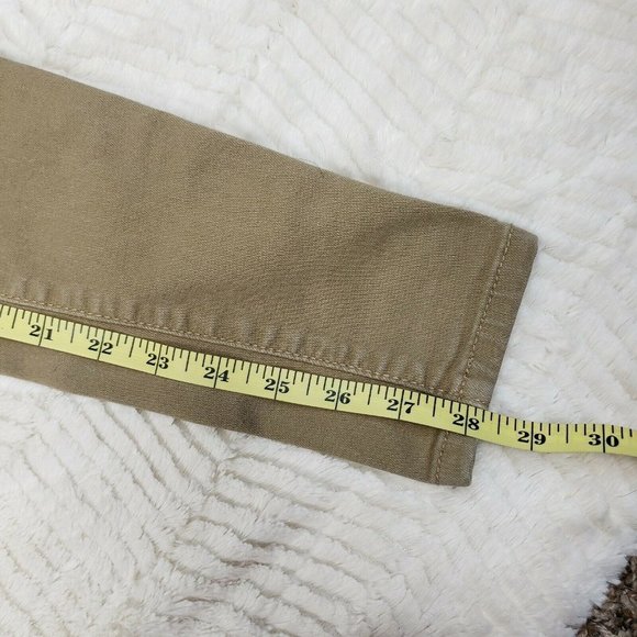 Mossimo Womens Olive Regular Fit Mid Rise Comfort Denim Jegging Jeans Size 24 - Picture 8 of 8